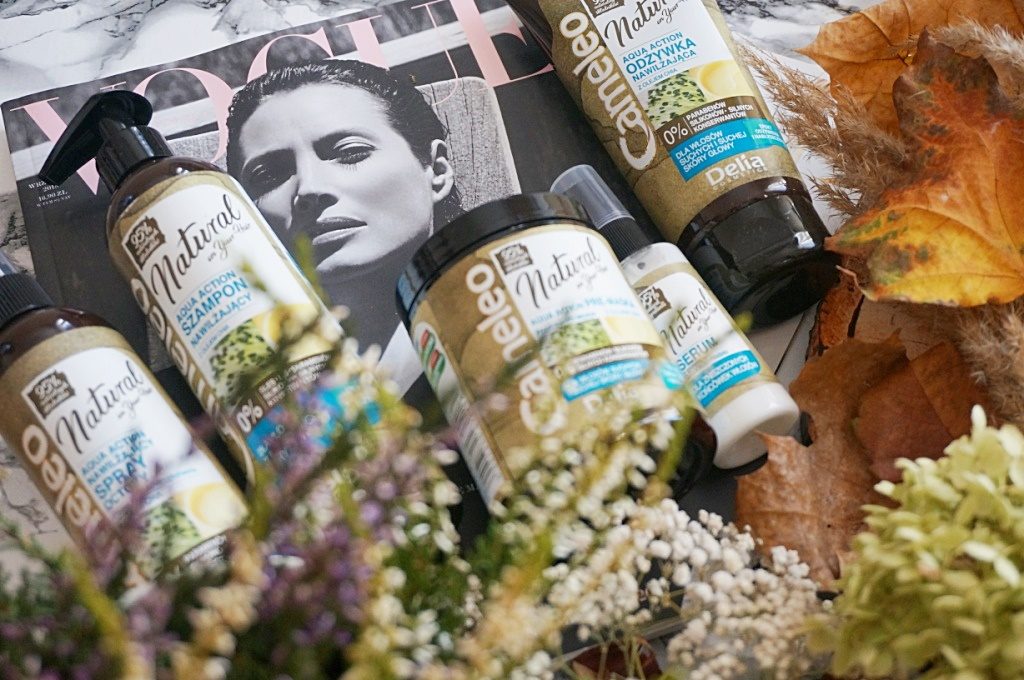 Delia Cameleo Natural on your hair aqua action